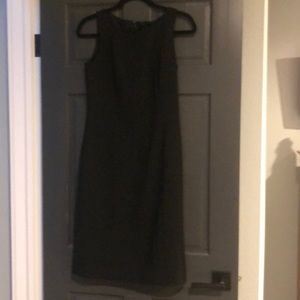 Black Ann Taylor sleeveless dress
